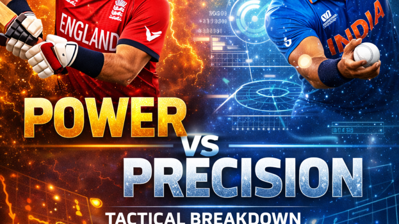 Power vs Precision: Tactical Breakdown of England vs India