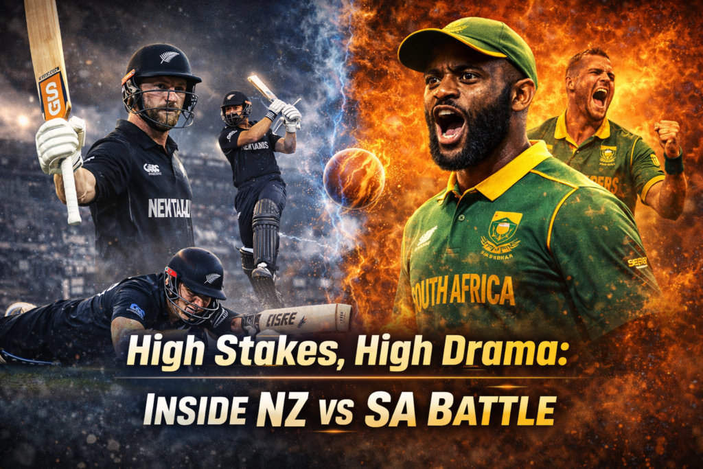 High Stakes, High Drama: Inside NZ vs SA Battle