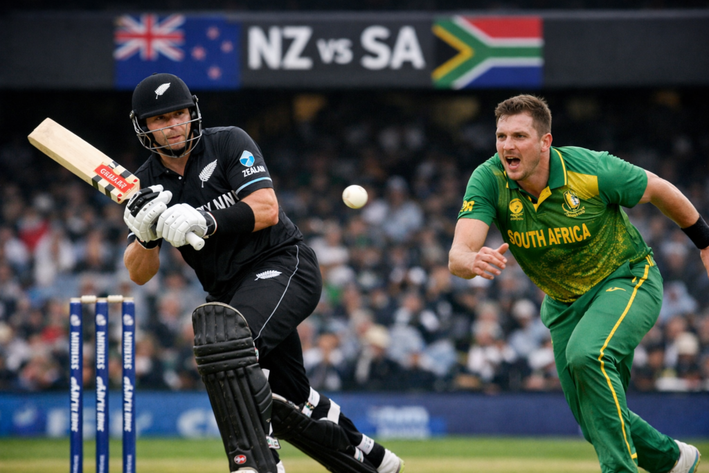 Last-Over Drama: NZ vs SA Match Report & Key Moments