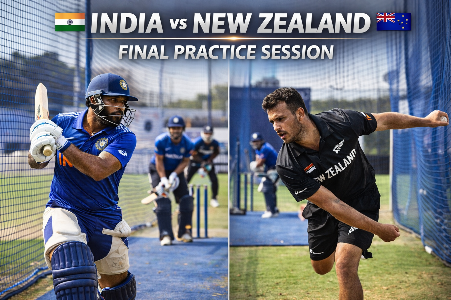 India vs New Zealand Final Practice Session: Inside the Preparations for the T20 World Cup 2026 Final