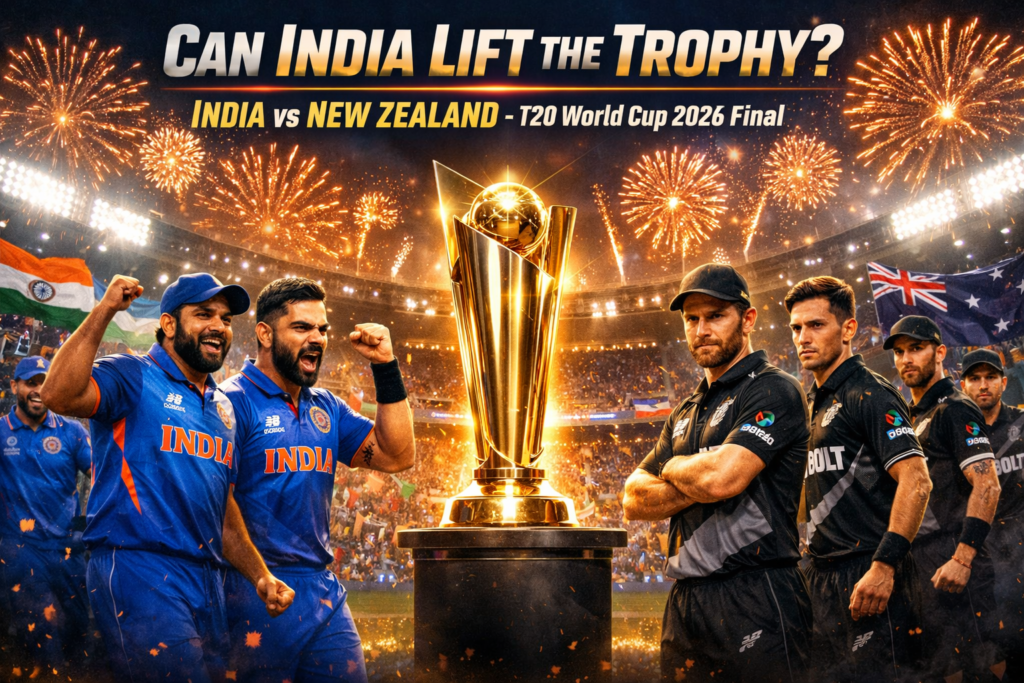 Can India Lift the Trophy? India vs New Zealand T20 World Cup 2026 Final Preview