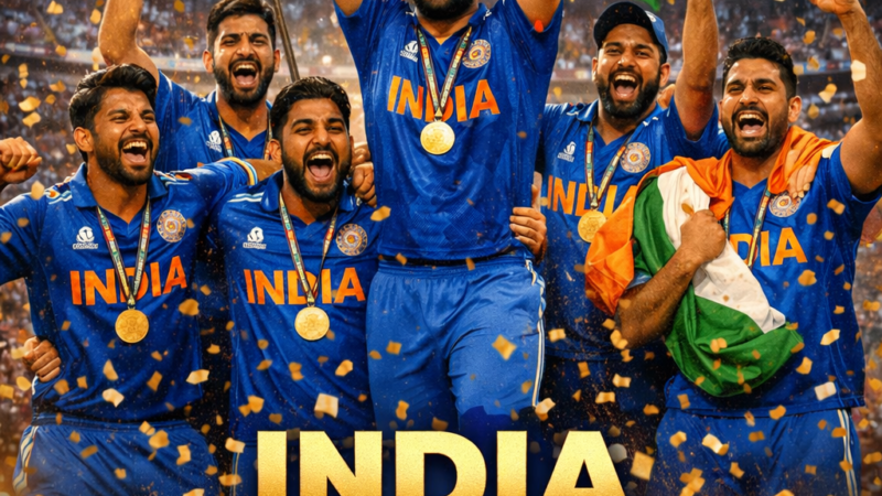 India Crowned Champions: A Historic Victory in the T20 World Cup 2026