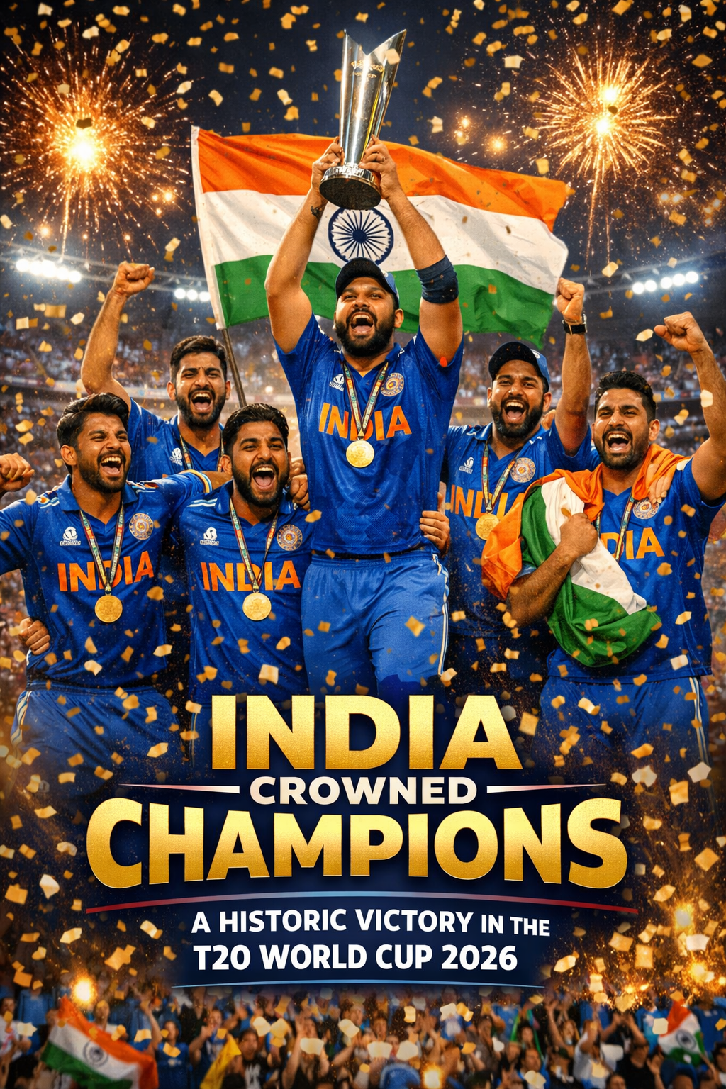 India Crowned Champions: A Historic Victory in the T20 World Cup 2026