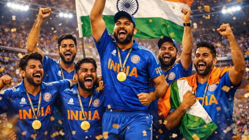 How India Became T20 World Cup 2026 Champions – Full Match Story