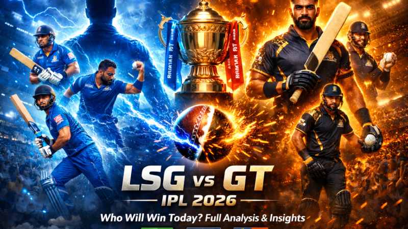 Lucknow vs Gujarat IPL 2026: Who Will Win Today’s Match? Full Analysis & Insights