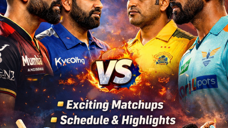 Rivalry Week in IPL 2026: Everything You Need to Know