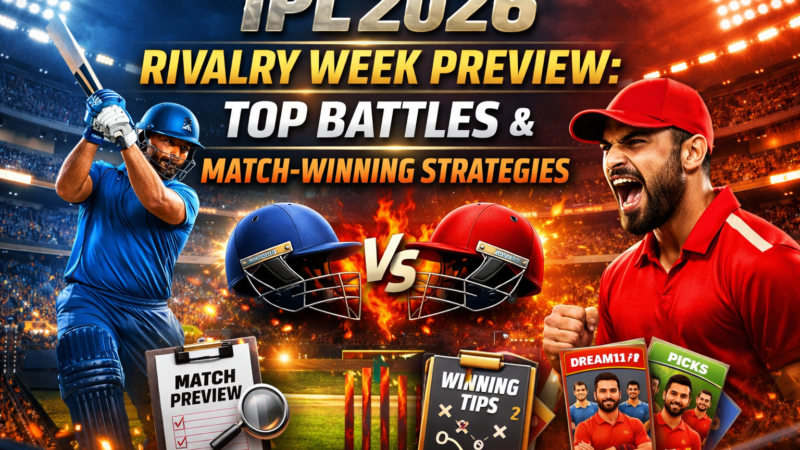 IPL 2026 Rivalry Week Preview: Top Battles & Match-Winning Strategies