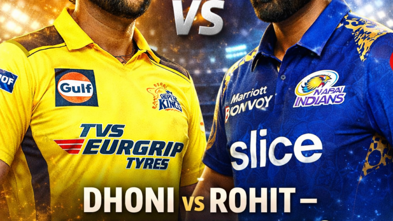 CSK vs MI Rivalry Week 2026: Dhoni vs Rohit – Who Will Dominate?