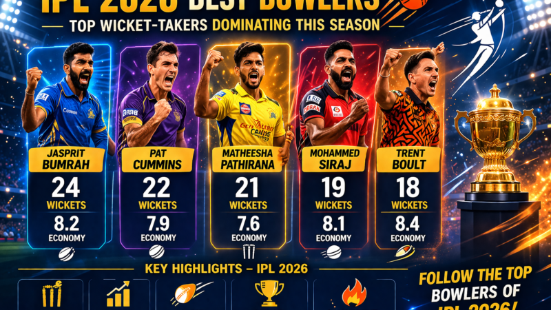 IPL 2026 Best Bowlers: Top Wicket-Takers Dominating This Season