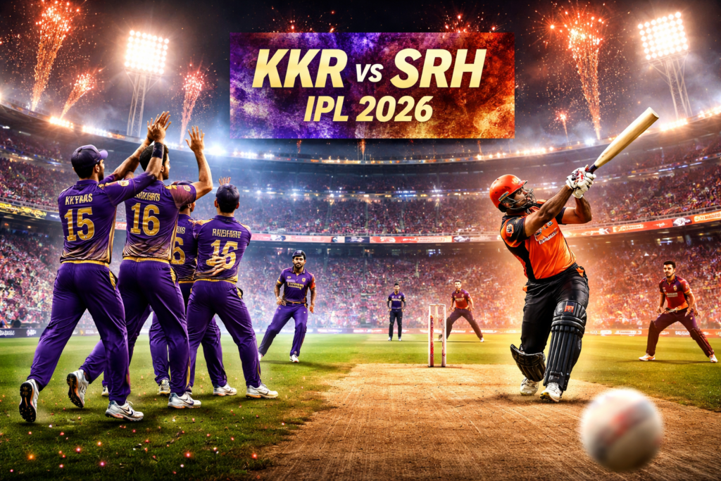 KKR vs SRH IPL 2026