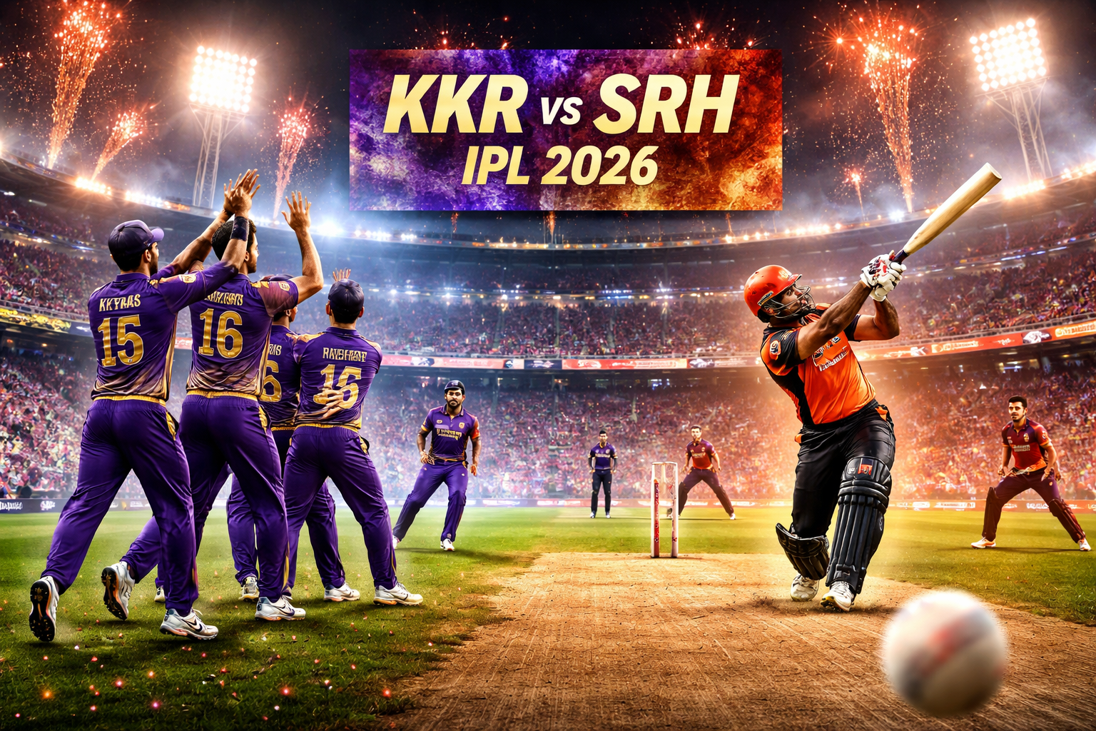 KKR vs SRH IPL 2026: Full Match Preview, Playing XI, Pitch Report & Prediction