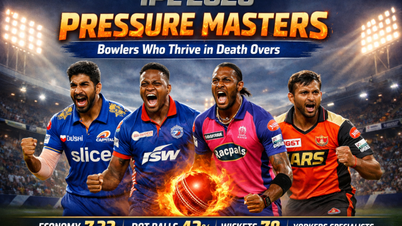 IPL 2026 Pressure Masters: Bowlers Who Thrive in Death Overs
