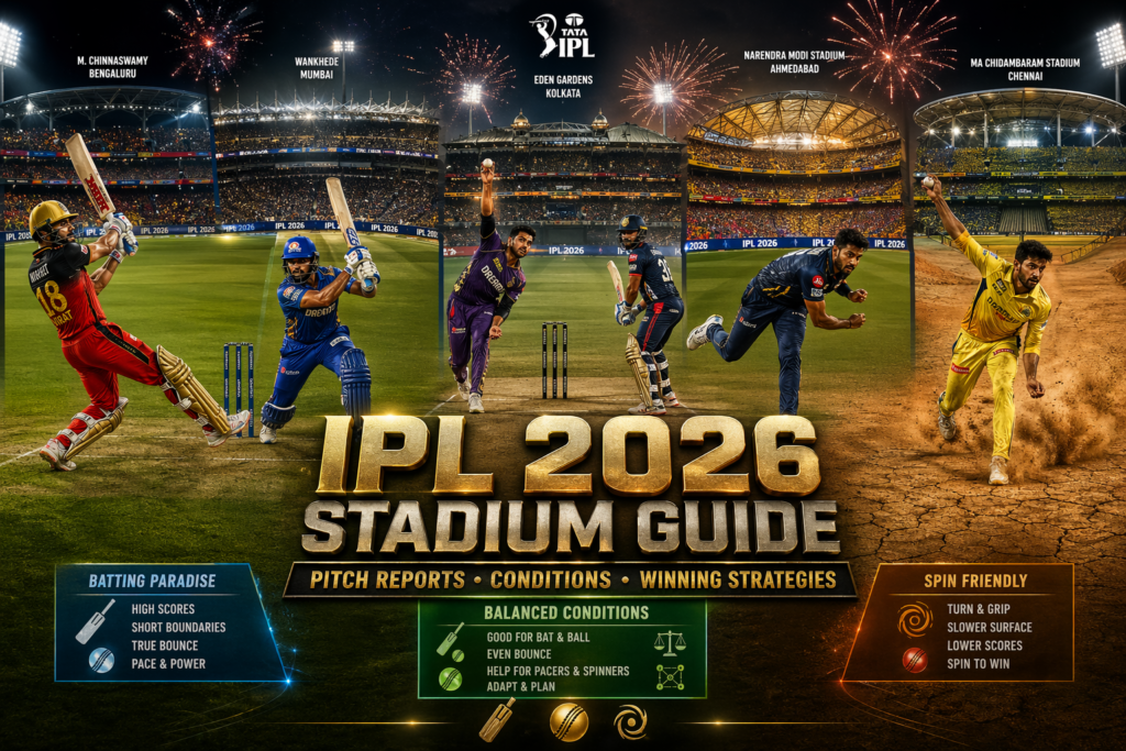 IPL 2026 Stadium Guide