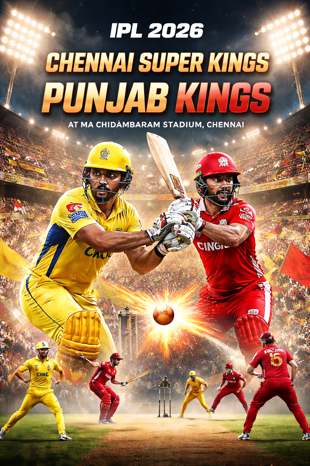 IPL 2026 CSK vs PBKS: Head-to-Head Record, Team Strategy & Match Prediction Guide