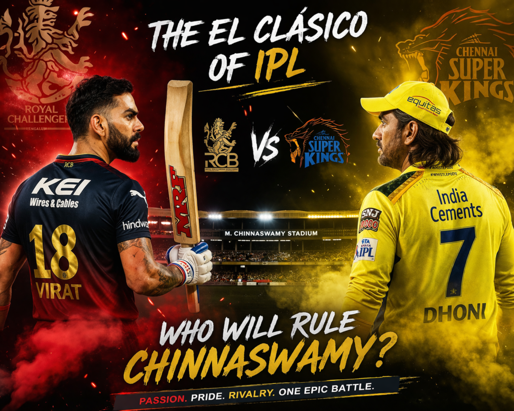 Royal Challengers Bengaluru vs Chennai Super Kings