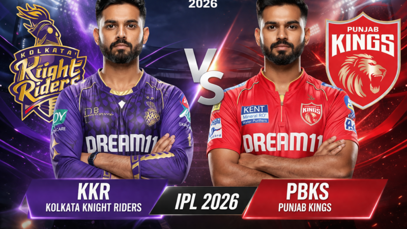 KKR vs PBKS IPL 2026 – Complete Match Preview & Analysis