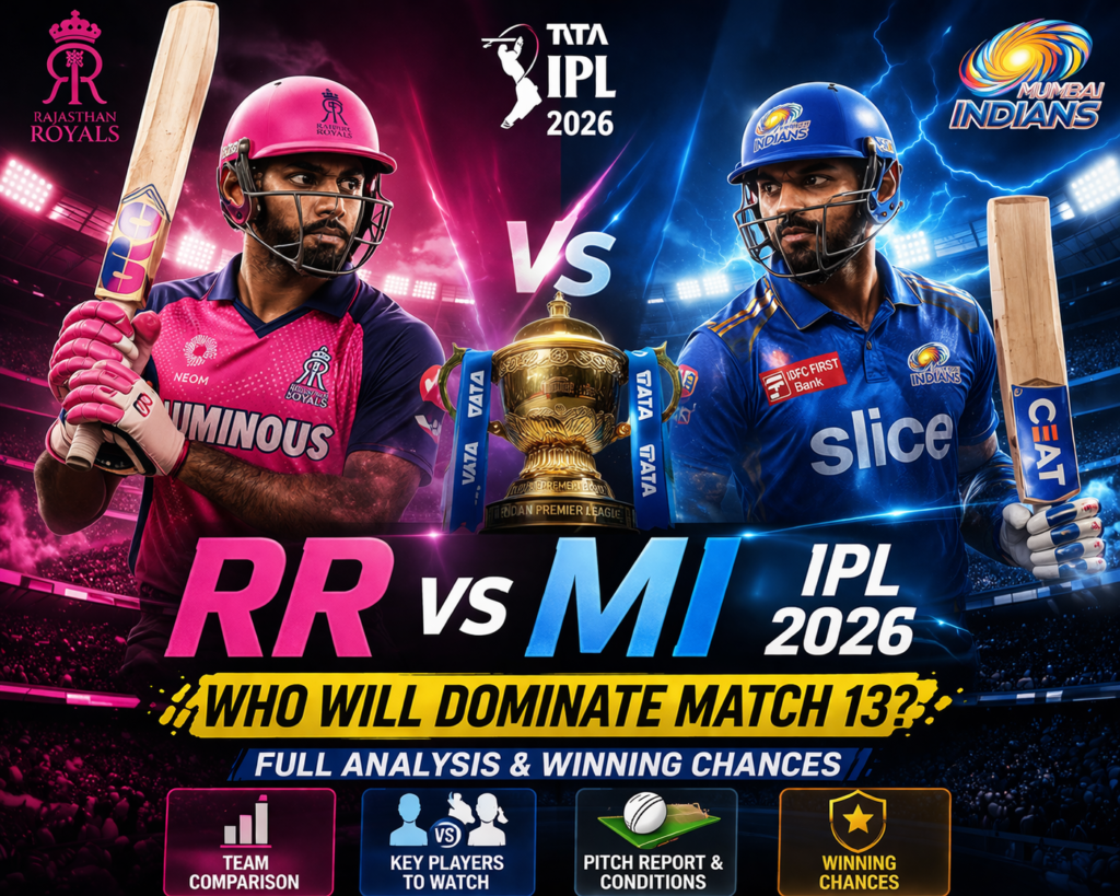 RR vs MI IPL 2026
