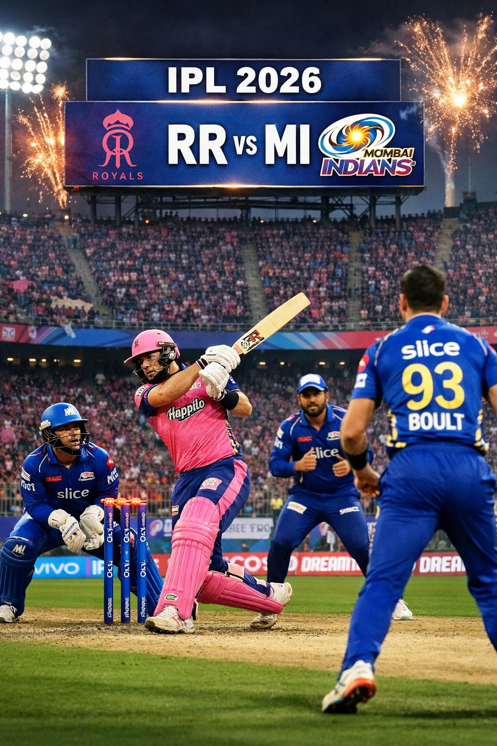 IPL 2026 RR vs MI: Pitch Report, Team News & Expert Match Prediction
